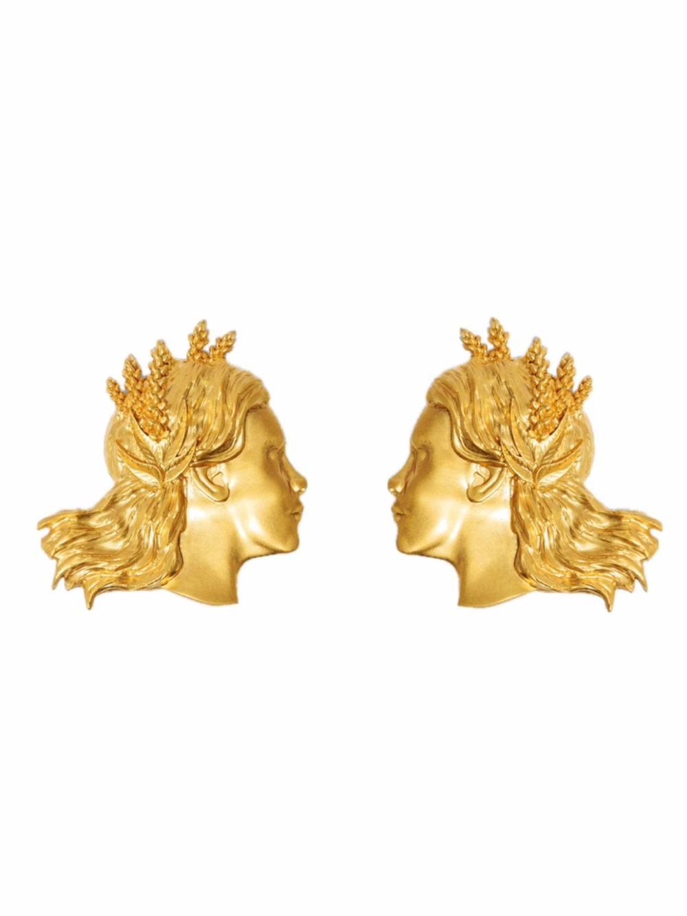 Schiaparelli Style Zodiac Earrings - Virgo